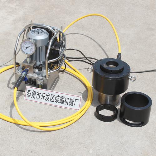 单级液压螺栓拉伸器 手动/电动双模同步预紧与自动复位螺母拆卸方案（以M20为例）